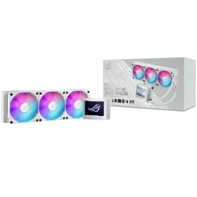 Система водяного охлаждения ASUS ROG RYUJIN III 360 ARGB White (90RC00L2-M0UAY0) купить! 