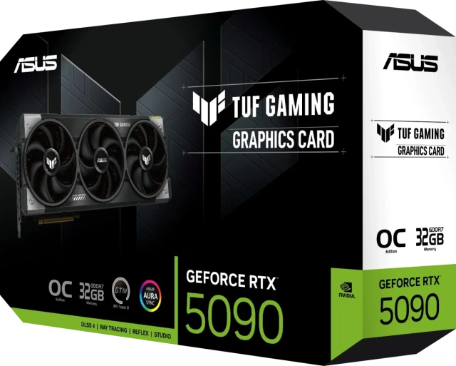 Видеокарта ASUS GeForce RTX 5090 TUF Gaming OC Edition (TUF-RTX5090-O32G-GAMING) купить! 