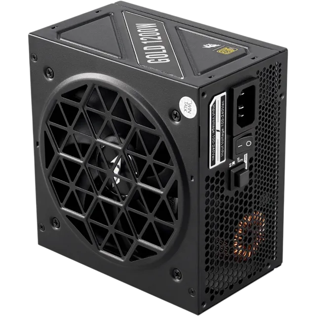 Блок питания 1STPLAYER 1200W NGDP GOLD Black (HA-1200BA4) 16 Pin (PCIe 5.1 Connector Cable Details) купить! 