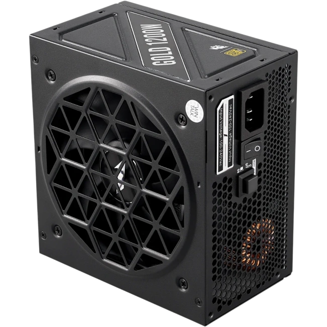 Блок питания 1STPLAYER 1200W NGDP GOLD Black (HA-1200BA4) 16 Pin (PCIe 5.1 Connector Cable Details) купить! 