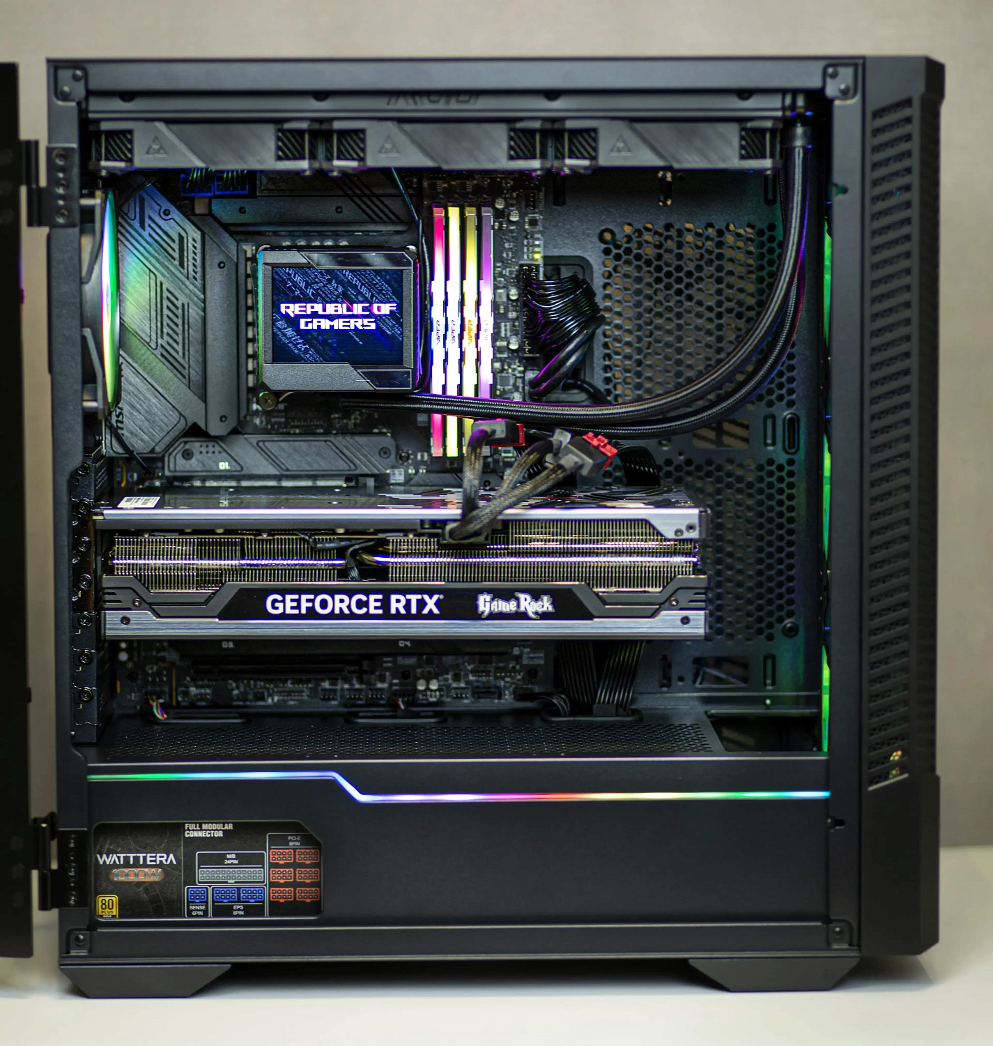 Игровой компьютер 678104 ( Ryzen 9 7900X 4.7 ГГц/X670/32 ГБ DDR5 4.8 ГГц/1 ТБ SSD/Radeon RX 6800 16 ГБ/Блок 850W/Корпус MSI MPG VELOX 100R/Win 10 Pro Trial)