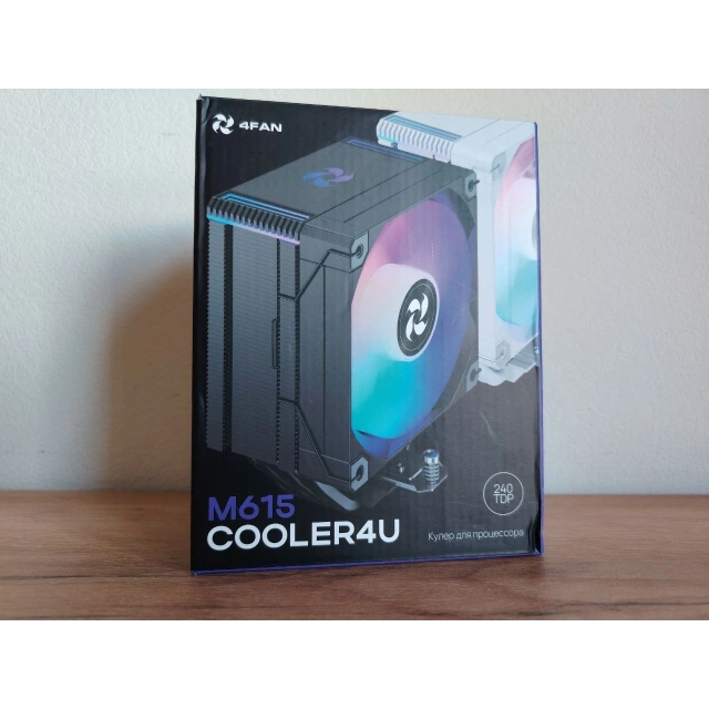 Кулер для процессора 4FAN COOLER4U M615 Black до 240 Вт купить! 
