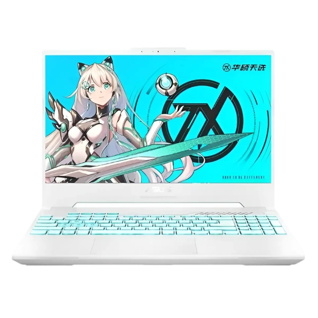 Ноутбук Asus TUF Gaming A15 FA507NV (AMD Ryzen 7 7735HS/15.6"/1920x1080/32Gb/4096Gb SSD/NVIDIA GeForce RTX 4060/Win 11 Pro) Бирюзовый - фото
