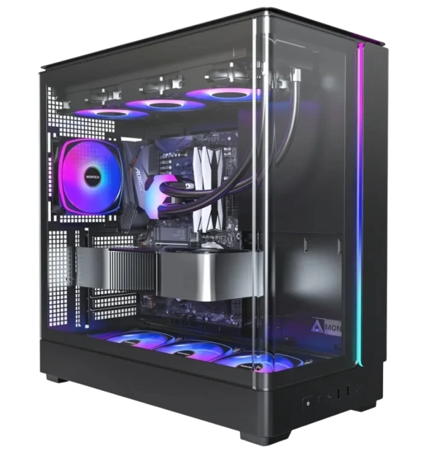 Игровой компьютер 992601 (Ryzen 5 7600X 4.7 ГГц/AMD B650/32 ГБ DDR5 6 ГГц/1024 ГБ SSD/RTX 5060 Ti 16 ГБ/Wi-Fi/650W/Montech KING 45 Black) - купить по выгодной цене!