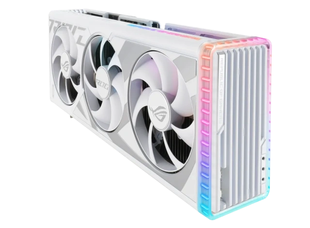 Видеокарта ASUS GeForce RTX 4080 ROG STRIX GAMING OC White 16GB (ROG-STRIX-RTX4080-O16G-WHITE), Retail купить! 
