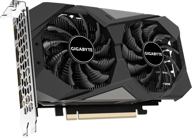Видеокарта GIGABYTE GeForce RTX 3050 WINDFORCE V2 OC (GV-N3050WF2OCV2-6GD), Retail купить! 