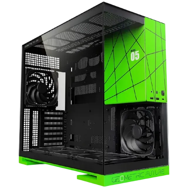 Компьютерный корпус Geometric Future Model 5 NV Style ARGB Limited Edition with fans (1AM5WKNV01100) купить! 