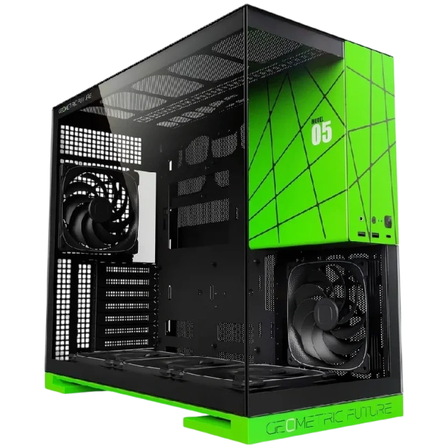 Компьютерный корпус Geometric Future Model 5 NV Style ARGB Limited Edition with fans (1AM5WKNV01100) купить! 