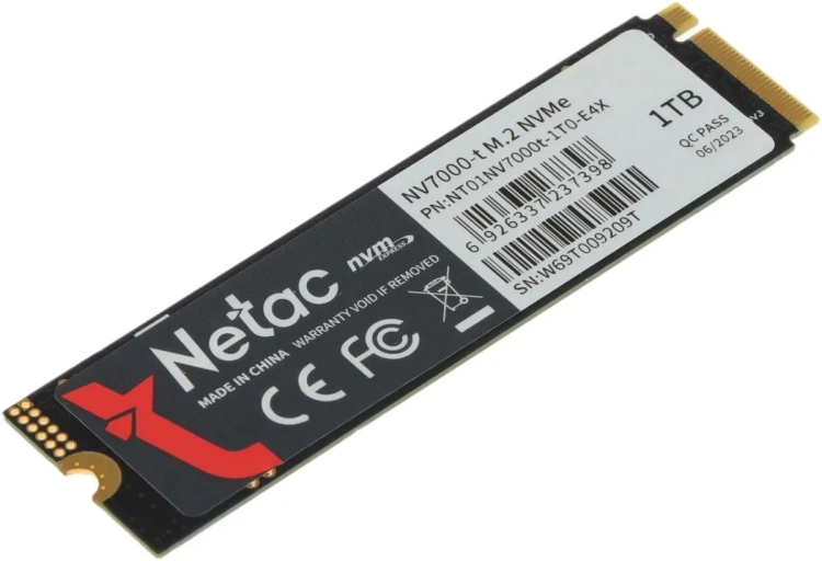 Твердотельный накопитель Netac 1000 Gb (NT01NV7000t-1T0-E4X) купить! 