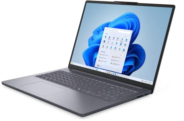 Ноутбук Lenovo IdeaPad Slim 3 16IRH10R (Intel Core 5 210H/16.0" 1920x1200/16Gb/512Gb SSD/Intel Graphics/Win 11 Home) Luna Gray - фото