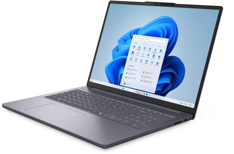 Ноутбук Lenovo IdeaPad Slim 3 16IRH10R (Intel Core 5 210H/16.0" 1920x1200/16Gb/512Gb SSD/Intel Graphics/Win 11 Home) Luna Gray - фото