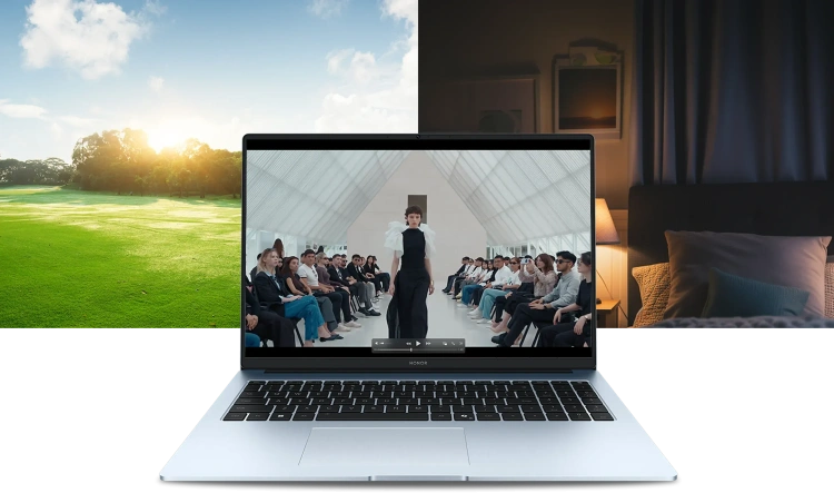 Ноутбук HONOR MagicBook X16 Plus 2025 BRB-5211 (Core 5 220H/16.1"/2.5K/32 Гб/2Tb SSD/Graphics/Win 11) 5301ALYK Blue - фото