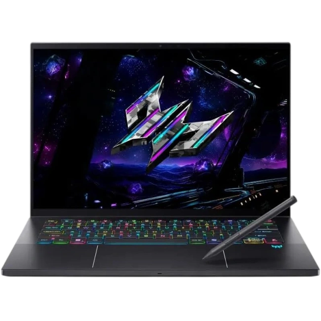 Ноутбук Acer Predator Triton 14 AI PT14-52T-96T3  (Ultra 9 288V/14.5" 2.8K OLED 120Hz Touch/32Gb/2Tb SSD/NVIDIA GeForce RTX 5070 8Gb/Win 11 Home/Стилус) Black - фото