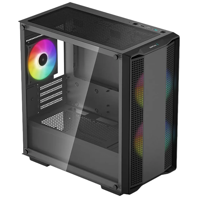 Компьютерный корпус Deepcool CC360 TG ARGB Black (R-CC360-BKAPM3-G-1) купить! 
