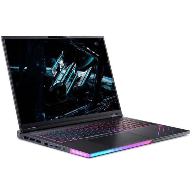 Ноутбук Acer Predator Helios 18 AI PH18-73-90A6 (Core Ultra 9 275HX/18" miniLED 2560x1600/32Gb/4Tb SSD/NVIDIA GeForce RTX 5080 16Gb/Win 11 Pro) Black - фото