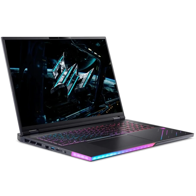 Ноутбук Acer Predator Helios 18 AI PH18-73-90A6 (Core Ultra 9 275HX/18" miniLED 2560x1600/32Gb/4Tb SSD/NVIDIA GeForce RTX 5080 16Gb/Win 11 Pro) Black - фото