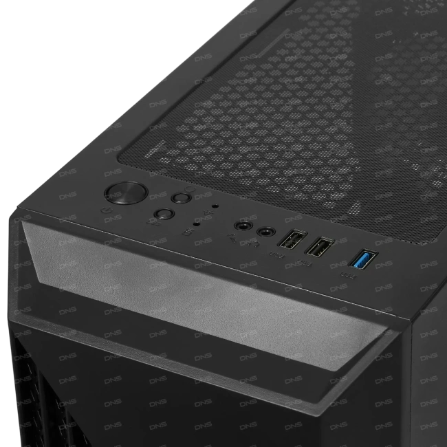 Компьютерный корпус 1STPLAYER FIREROSE F3-A (F3-A-BK-4F1) Black купить! 