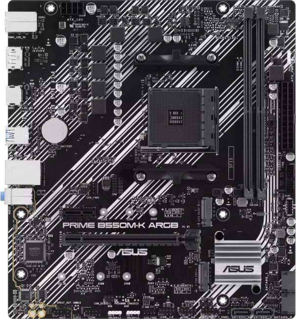 Материнская плата ASUS PRIME B550M-K ARGB (90MB1GC0-M0EAY0) купить! 