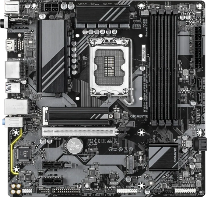 Материнская плата Gigabyte B760M DS3H WF6E GEN5 купить! 