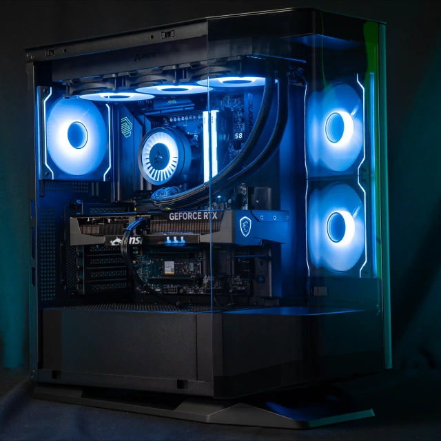 Игровой компьютер 992955 (Core Ultra 9 285K 3.7 ГГц/Intel B860/32 ГБ DDR5 6.0 ГГц/1024 ГБ SSD/RTX 5060 Ti 16 ГБ/Wi-Fi/850W/Cougar FV270 RGB Черный) - купить по выгодной цене!