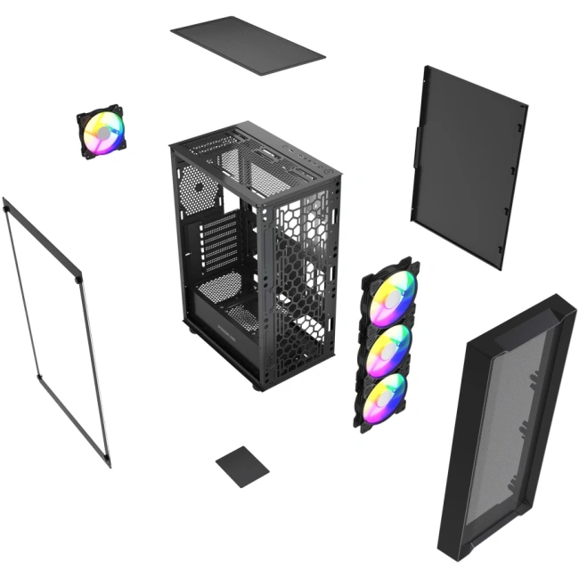 Компьютерный корпус Powercase Mistral EA19 TG ARGB Black (CMAEA19-A4) купить! 