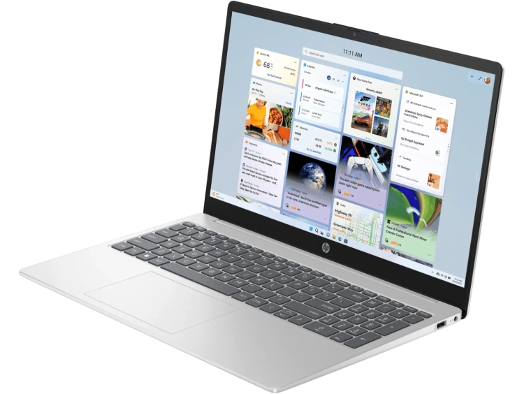 Ноутбук HP 15-fr0682tu (Core i7-13620H/15.6" 1920x1080/16Gb/1Tb SSD/Intel UHD/Win 11 Home) Silver - фото