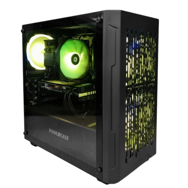 Игровой компьютер 991681 (Core i5-12400F 2.5 ГГц/Intel B760/32 ГБ 6.0 ГГц/1024 SSD/RTX 5050 8 ГБ/Wi-Fi/650W/Powercase Mistral Micro A3B ARGB V2 ARGB Black) - купить по выгодной цене!