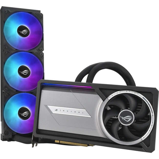 Видеокарта ASUS GeForce RTX 5090 ROG Astral LC OC 32GB (ROG-ASTRAL-LC-RTX5090-O32G-GAMING) купить! 