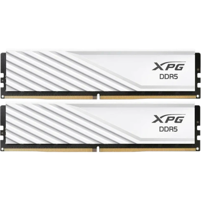 Оперативная память DDR5 32 Gb 6400 MHz ADATA XPG LANCER Blade White (AX5U6400C3216G-DTLABWH) купить! 