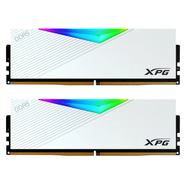 Оперативная память DDR5 64 ГБ 6400 МГц ADATA XPG LANCER RGB White (AX5U6400C3232G-DCLARWH) модулей 2 шт. купить! 