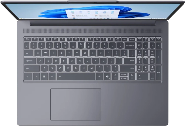 Ноутбук Lenovo IdeaPad Slim 3 16IRH10R (Intel Core 5 210H/16.0" 1920x1200/16Gb/512Gb SSD/Intel Graphics/Win 11 Home) Luna Gray - фото