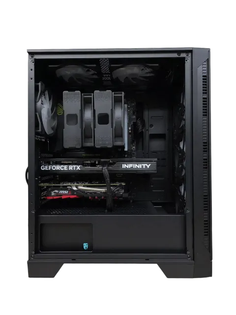 Игровой компьютер 992608 (Core i5-12400F 2.5 ГГц/Intel B760/32 ГБ DDR5 6 ГГц/1024 ГБ SSD/RTX 5060 Ti 16 ГБ/Wi-Fi/650W/MSI MAG FORGE 120A AirFlow) - купить по выгодной цене!