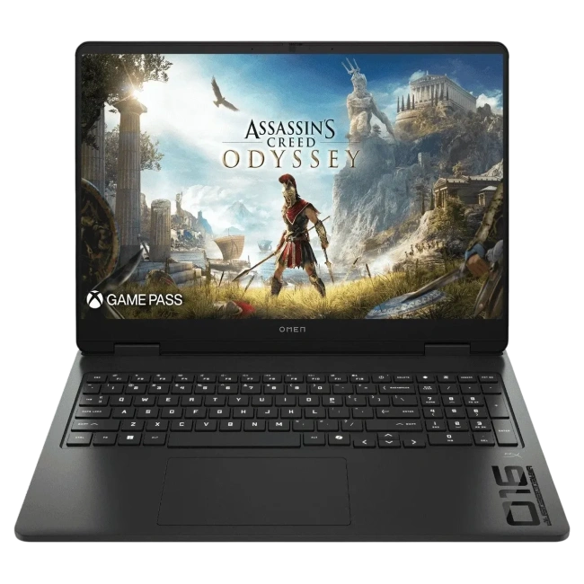 Ноутбук HP OMEN 16-ap0094ax (AMD Ryzen 9 8945HX/16" 2560x1600, 240Hz/32Gb/1Tb SSD/NVIDIA GeForce RTX 5060 8Gb/Win 11 Home) Black - фото