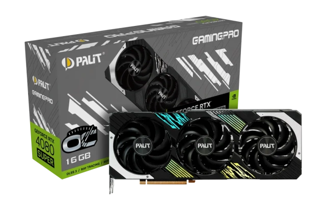 Видеокарта Palit GeForce RTX 4080 SUPER GamingPro OC (NED408ST19T2-1032A) купить! 
