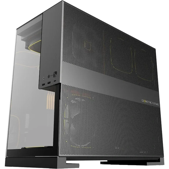 Компьютерный корпус Geometric Future Model 5 ARGB Black Gray with fans (1AM5WKBK02100) купить! 