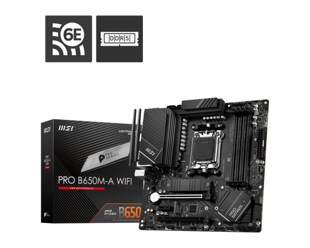 Материнская плата MSI PRO B650M-A WIFI купить! 