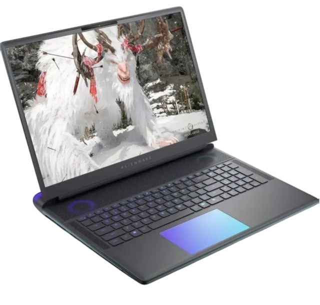 Ноутбук Alienware 18 Area-51 (Core Ultra 9 275HX/18" 2560x1600 300Hz/64Gb/2Tb SSD/NVIDIA GeForce RTX 5090 24Gb/Win 11 Home) Liguid Teal - фото