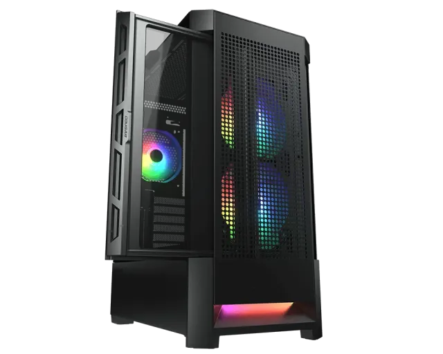 Компьютерный корпус Cougar AIRFACE RGB TG (CGR-5ZD1B-AIR-RGB) Black купить! 