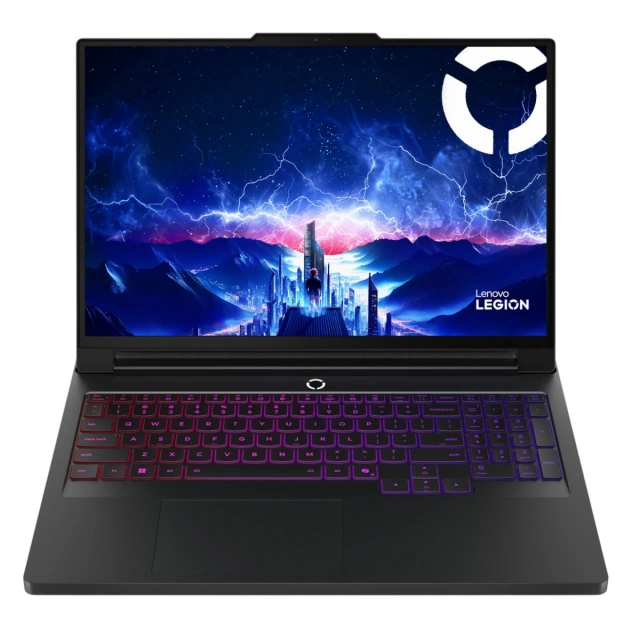 Ноутбук Lenovo Legion Pro 7 16IAX10H (Ultrа 9-275НX/16"WQXGA OLED/64Gb/2048Gb SSD/NVIDIA GeForce RTX 5090 24Gb/Win 11 Home) 83F50018US, Black - фото