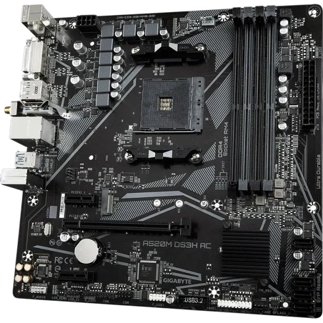 Материнская плата Gigabyte A520M DS3H AC купить! 