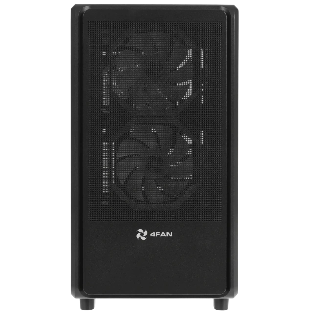 Корпус компьютерный 4FAN Goldrim Black wFans купить! 