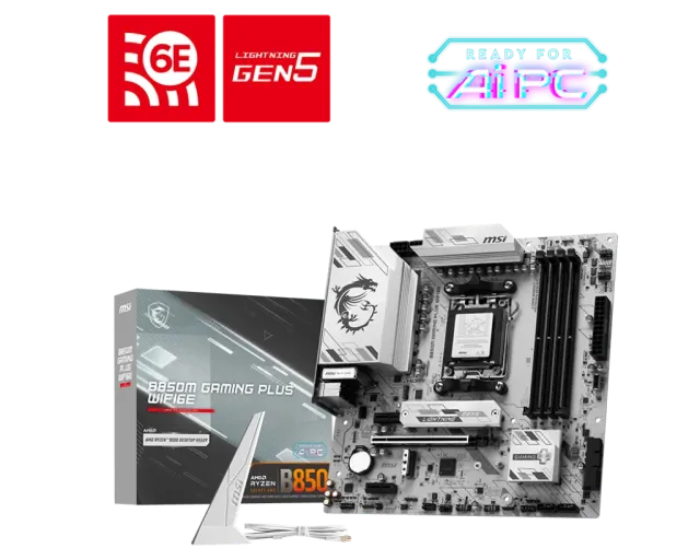 Материнская плата MSI B850M GAMING PLUS WIFI6E купить! 
