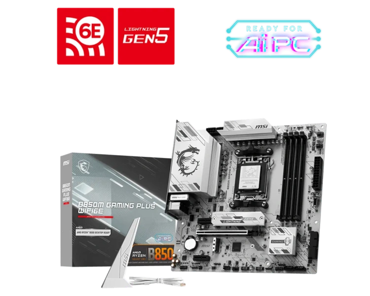 Материнская плата MSI B850M GAMING PLUS WIFI6E купить! 