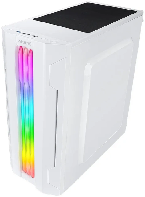 Компьютерный корпус ALSEYE Auro ARGB TG White (AURA) 3.0-W купить! 