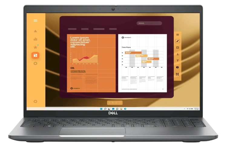 Ноутбук Dell Latitude 5550 (Ultra 7 155U/15.6" 1920x1080/64Gb/4Tb SSD/Win 11 Pro) Русская клавиатура, Gray - фото
