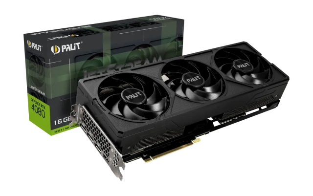 Видеокарта Palit RTX 4080 JETSTREAM 16GB (NED4080019T2-1032J), Retail купить! 