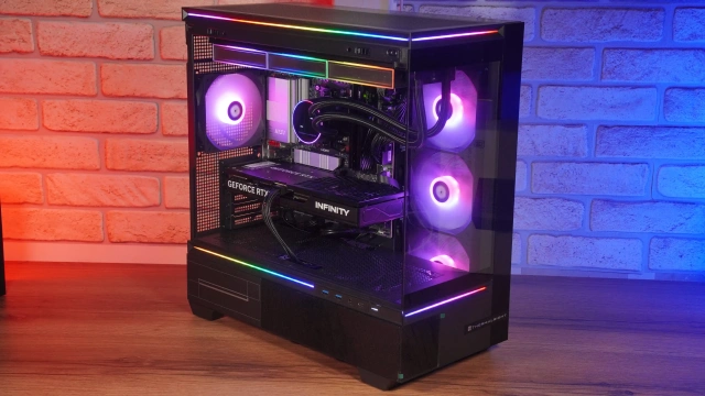 Игровой компьютер 989715 (Ryzen 7 9800X3D 4,7 ГГц/AMD B850/32 ГБ DDR5 6 ГГц/1024 ГБ SSD/RTX 5070 TI 16 ГБ/Wi-Fi/1000W/Thermalright M10 TG Black ) - купить по выгодной цене!
