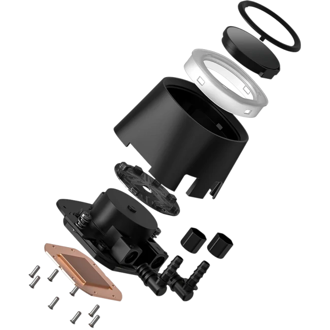 Система водяного охлаждения ID-COOLING FX360 LCD PE ARGB Black купить! 