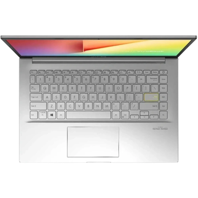 Ноутбук Asus VivoBook 14 K413JA-EB579 (Core i7 1065G7/14" FHD/8Gb/512Gb SSD/Intel UHD Graphics/no OS) Серебристый - фото