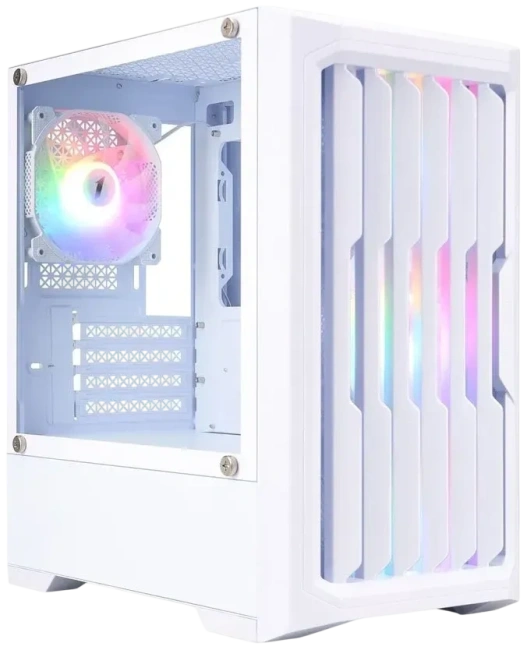 Компьютерный корпус 1STPLAYER BULLET HUNTER H2 White (H2-WH-4F1-W) купить! 